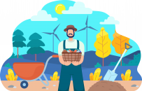 Farmer Illustration